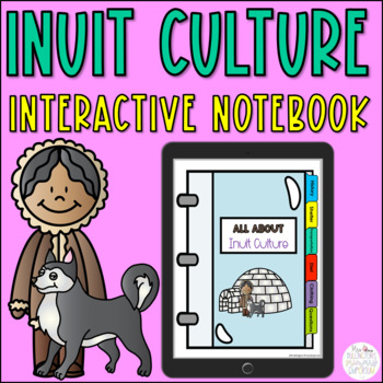Preview of Inuit Culture Nonfiction Digital Interactive Notebook