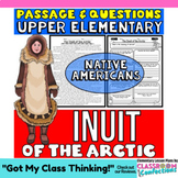 Native Americans Activity: Inuit Passage with Questions