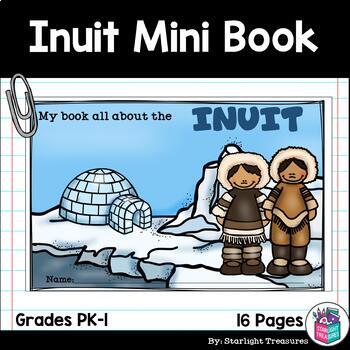 Preview of Inuit Tribe Mini Book for Early Readers - Native American Activities