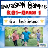 PE Unit Plans | INVASION GAMES | KG1, KG2 or Grade 1 
