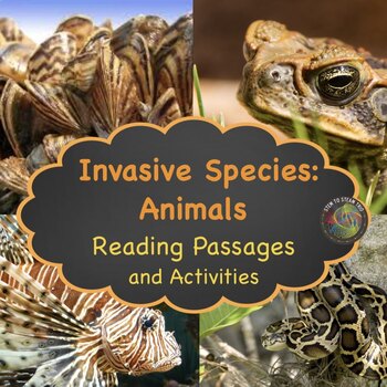 Preview of Invasive Species Nonfiction Texts for Reading Comprehension & Activities