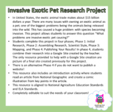 Invasive Exotic Pet Research Project