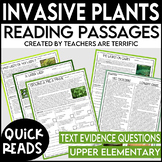 Invasive Plants Daily Quick Reads- NO PREP