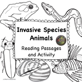Invasive Species Nonfiction Texts and Activities in Black 