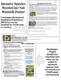 Invasive Species 'Not Wanted' Poster Research Project w/ B