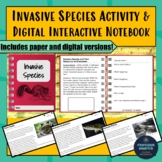 Invasive Species Activity Reading and Questions NGSS MS-LS2-4 Distance Learning