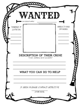 Preview of Invasive Species Wanted Poster