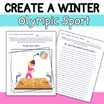 creative writing olympic games
