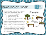 Invention of Paper Making Clipart