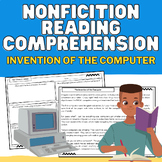 Invention of the Computer Nonfiction Reading, Main Idea, C