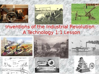 revolution industrial inventions lesson