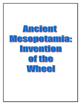 stone wheel from mesopotamia