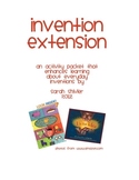 Inventions Activity Packet: home project or centers