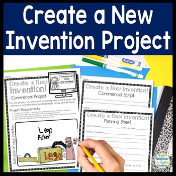 Preview of Create Your Own Invention Project | Create a New Invention Project for Kids