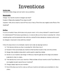 Inventions Group Project and Rubric