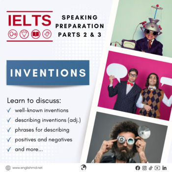 Preview of Inventions - IELTS Speaking Preparation Lesson