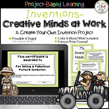 Preview of Inventions Project Based Learning | Digital & Printable | Google
