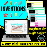 Inventions Project Report 1 Day Mini Research Lesson for G