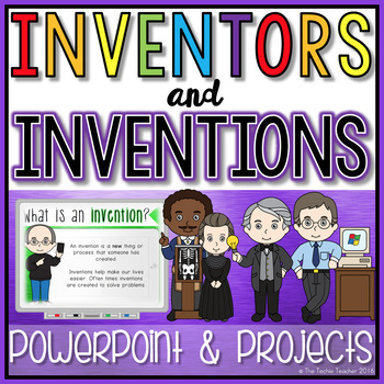 Preview of Inventors and Inventions PowerPoint and Activities
