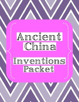 Preview of Inventions from Ancient China Package