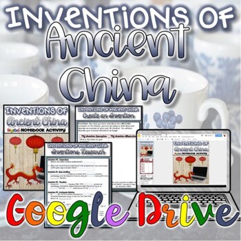 Preview of Inventions of Ancient China: Reading & Annotated Notes - Digital