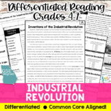 Inventions of Industrial Revolution Differentiated Reading