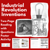 Inventions of the Industrial Revolution Reading w/ Questio