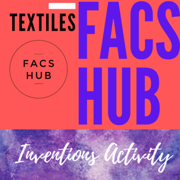 Preview of Inventions that Influenced the Textile Industry Activity (PDF & EASEL)