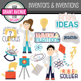 Inventor Clipart - Invention Clipart - Science Clipart