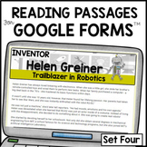 Inventors 4th and 5th Grades Digital Reading Passages: Onl