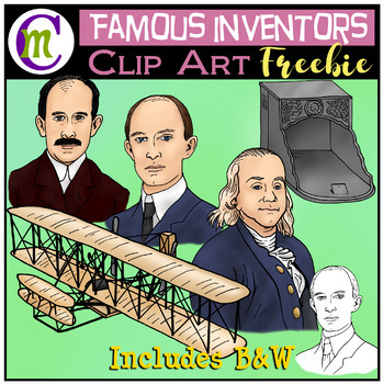 Preview of Inventors Clip Art FREEBIE