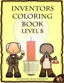 Preview of Inventors Coloring Book-Level B