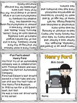 Henry Ford Mini Book