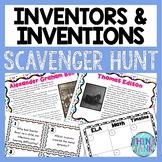 Inventors and Inventions Scavenger Hunt - Reading Comprehension