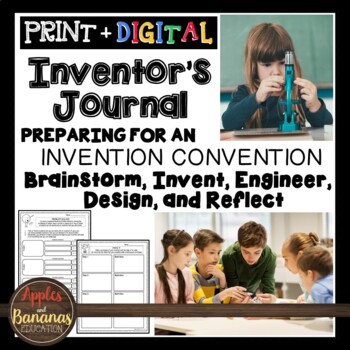 Preview of Inventor's Journal: Brainstorm, Invent, Engineer, Design, and Reflect