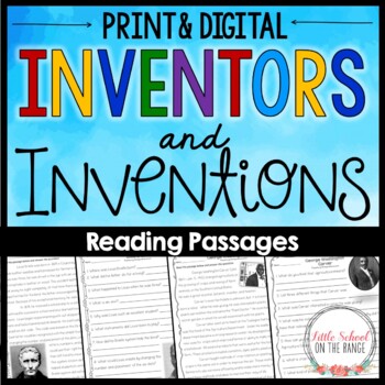 Preview of Inventors and Inventions Reading Passages