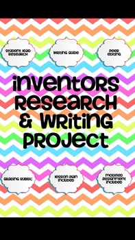 Preview of Inventors Research & Writing Mini-Unit