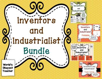 Preview of Inventors and Industrialists Bundle