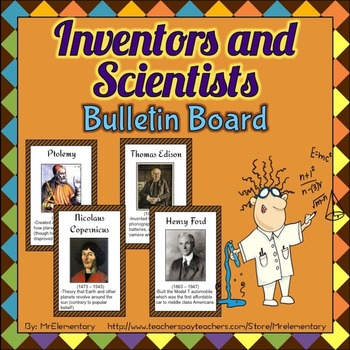 Preview of Scientist and Inventor Bulletin Board Posters
