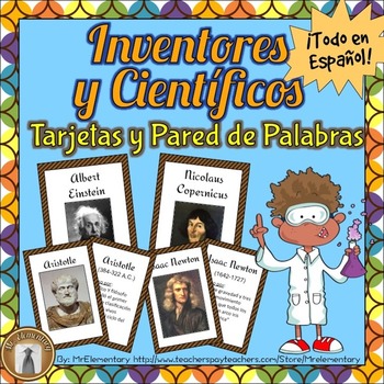 Preview of Inventors and Scientists - in Spanish