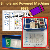 Inventory Sheet for Simple and Powered Machines 9686 by LEGO