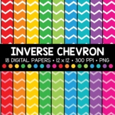 Inverse Chevron Digital Paper