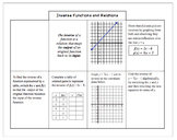 Inverse Function Foldable and Practice
