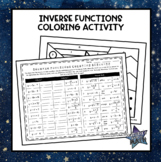 Inverse Functions Coloring Activity