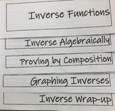 Inverse Functions Flipbook