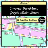 Inverse Functions Google Slides Lesson