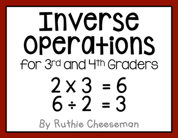 inverse operations teaching resources teachers pay teachers