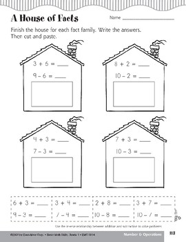 inverse relationship between addition subtraction tpt