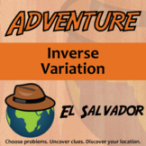 Inverse Variation Activity - Printable & Digital El Salvad