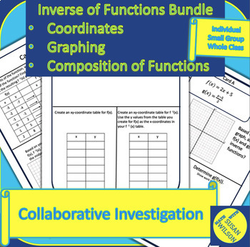 Preview of Inverse of Functions Collaborative Investigation Bundle